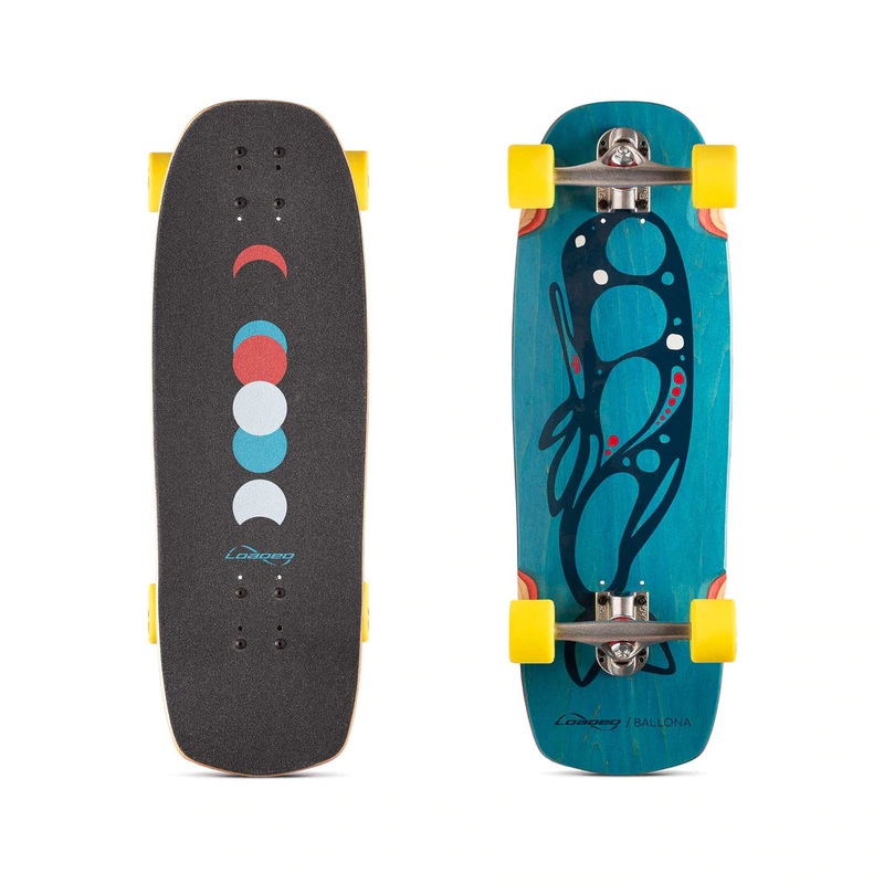 Loaded Ballona Moby Longboard Complete – Blue