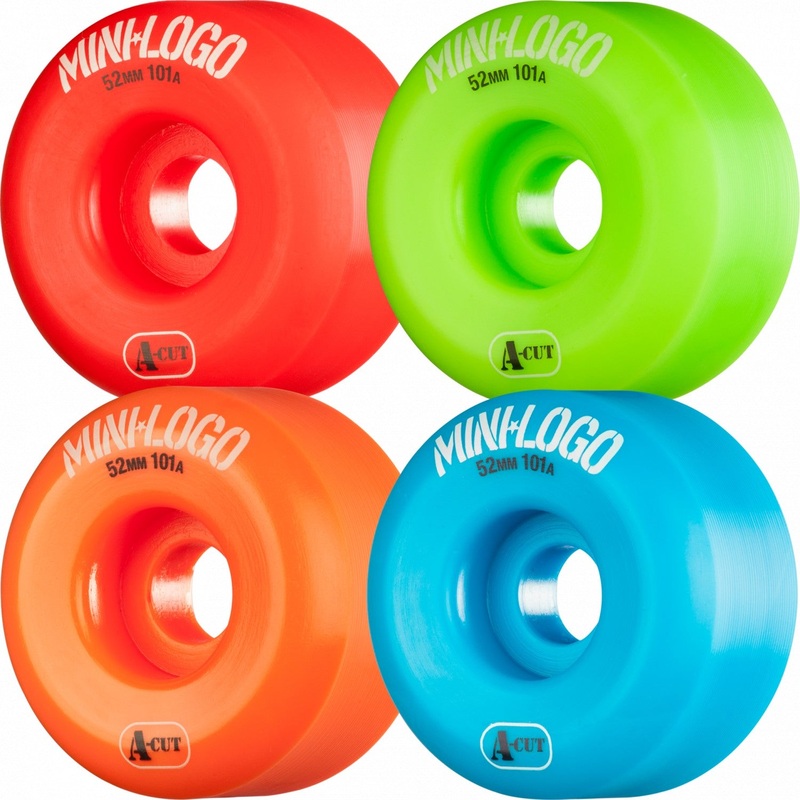 Mini Logo Wheels A-Cut 52mm 101a – Multi (Set of 4)