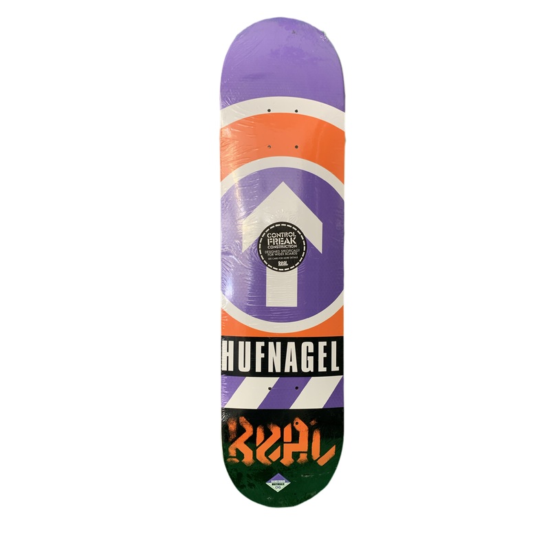 Real Skateboards Keith Hufnagel Dangerous Materials 06 7.75″ Classic Skateboard Deck