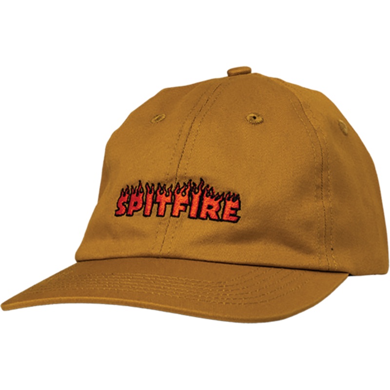 SF LIL DEMONSEED SCRIPT HAT ADJ-DK. TAN