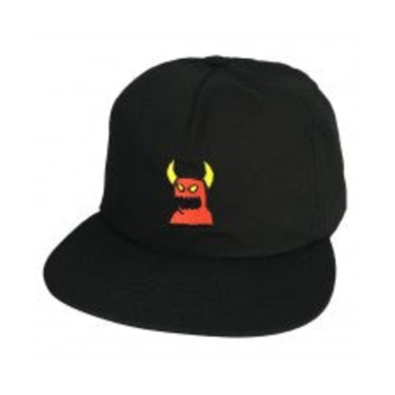 TOY MACHINE HAT – SKETCHY MONSTER UNSTRUCTURED BLACK