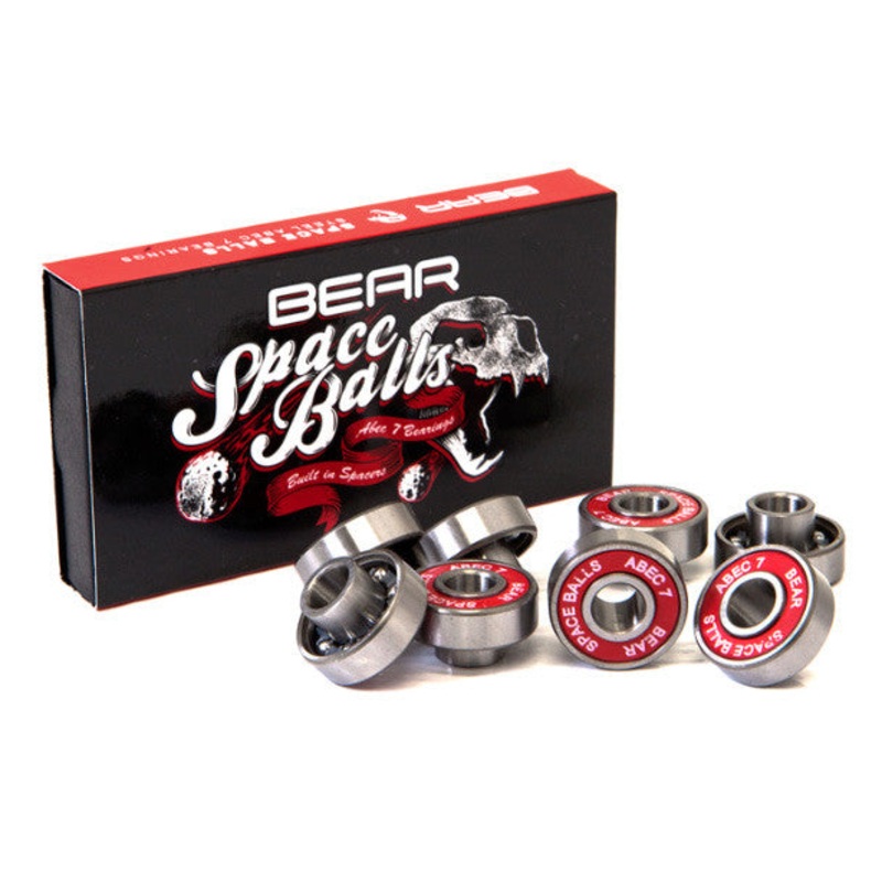 Bear Spaceballs Abec 7 Steel Bearings – 8mm (Set of 8)