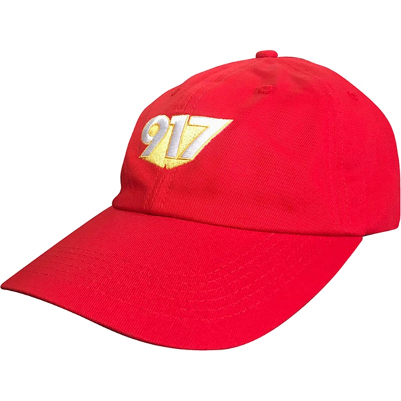 CALL ME 917 3D DAD HAT ADJ RED