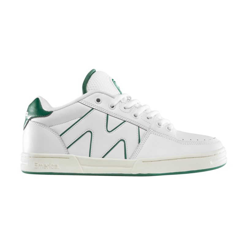 Emerica Shoes OG-1 – White/Green 7 White