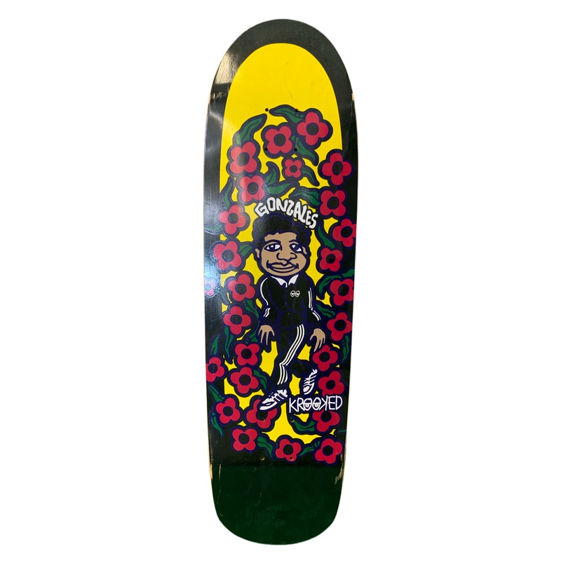 Krooked Mark Gonz Sweatpants Black 8.8″ Classic Skateboard Deck