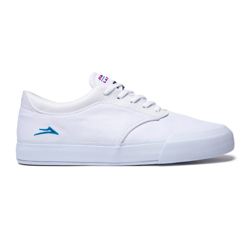 Lakai Shoes Wilkins – White Canvas 8 White