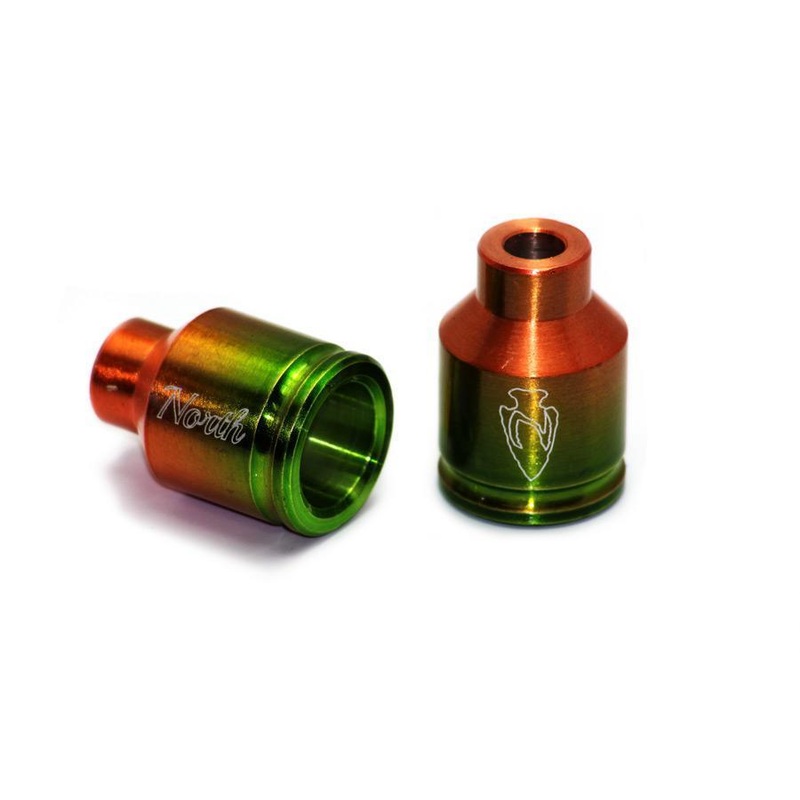 North Scooters Shorties Pegs – Rasta