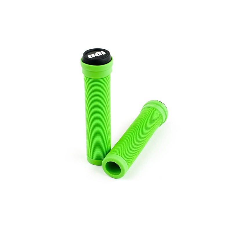 ODI Longneck Soft Flangeless Grips 135mm – Green