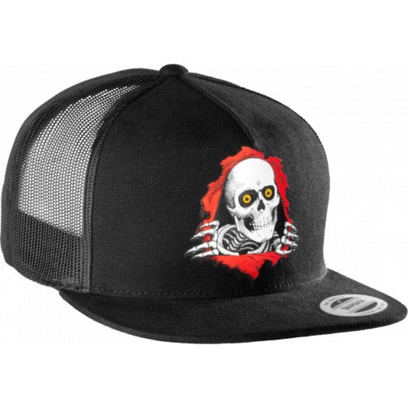 POWELL PERALTA MESH CAP – RIPPER BLACK BLACK