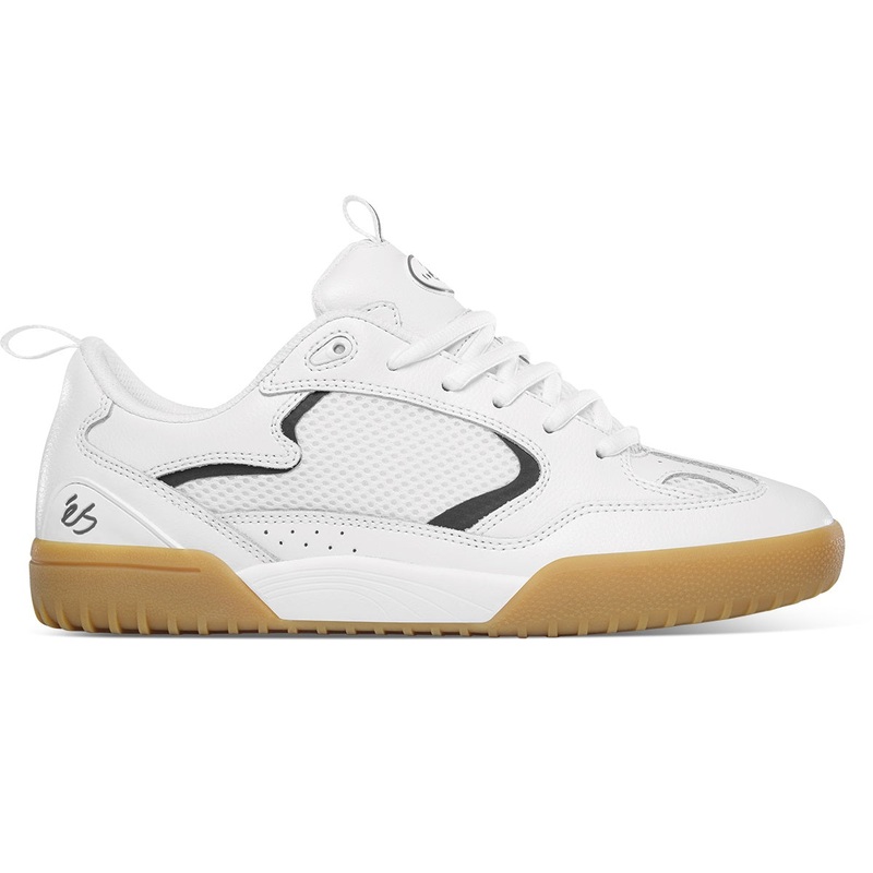 S Shoes Quattro – White/Gum 8.5 White
