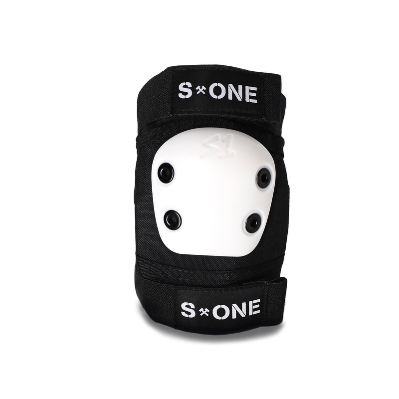 S1 Pro Elbow Pads – Black/White Small