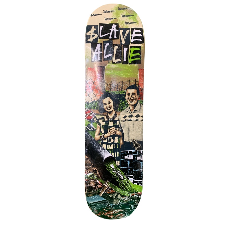 Slave Jon Allie Toxic Waste 8.25″ Classic Skateboard Deck
