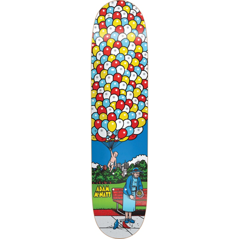 101 MCT BALLOONS DECK MULTI ht 8.5″ NAT