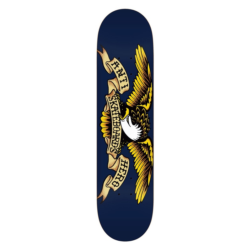 Antihero Classic Eagle Deck 8.5″ Navy
