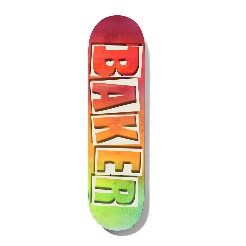 Baker Figgy Watercolor Skateboard Deck – 8.0″