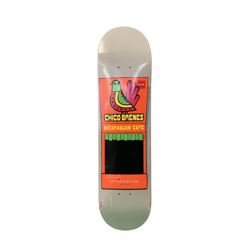 Chocolate Chico Brenes Matchbook Series Board 7.75″ Classic Skateboard Deck