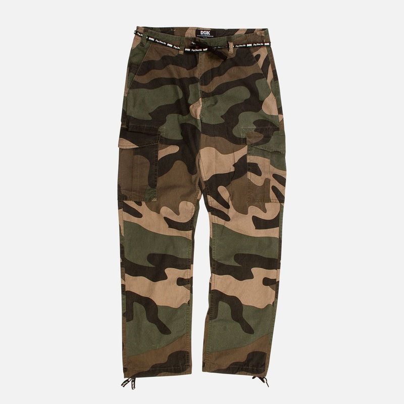 DGK PANTS O.G.S CARGO CAMO 32″