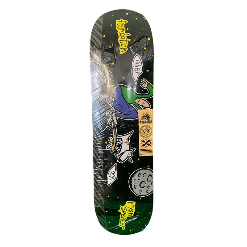 Foundation Ryan Spencer Alley Oop 8.375″ Classic Skateboard Deck