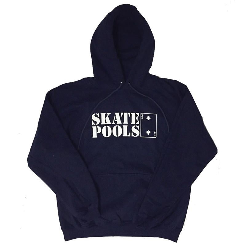 LOW CARD SKATE POOLS HOOD NAVY MED