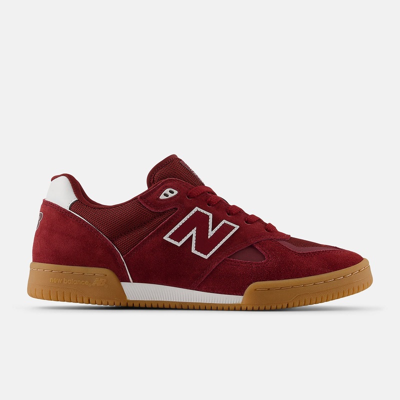 NEW BALANCE 600 BURGANDY/WHITE 8