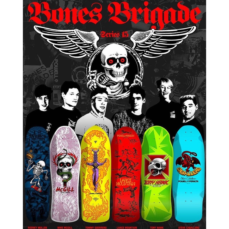 POWELL PERALTA BONES BRIGADE SERIES 15 *FULL SET*