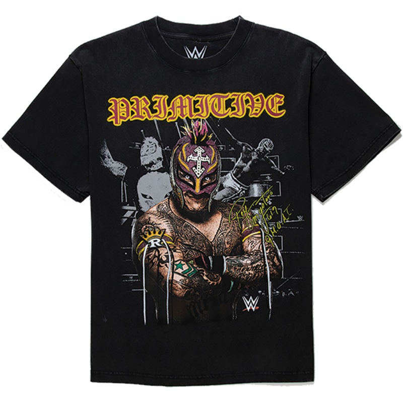 PRIMITIVE WWE MYSTERIO HEAVYWEIGHT SS BLACK S