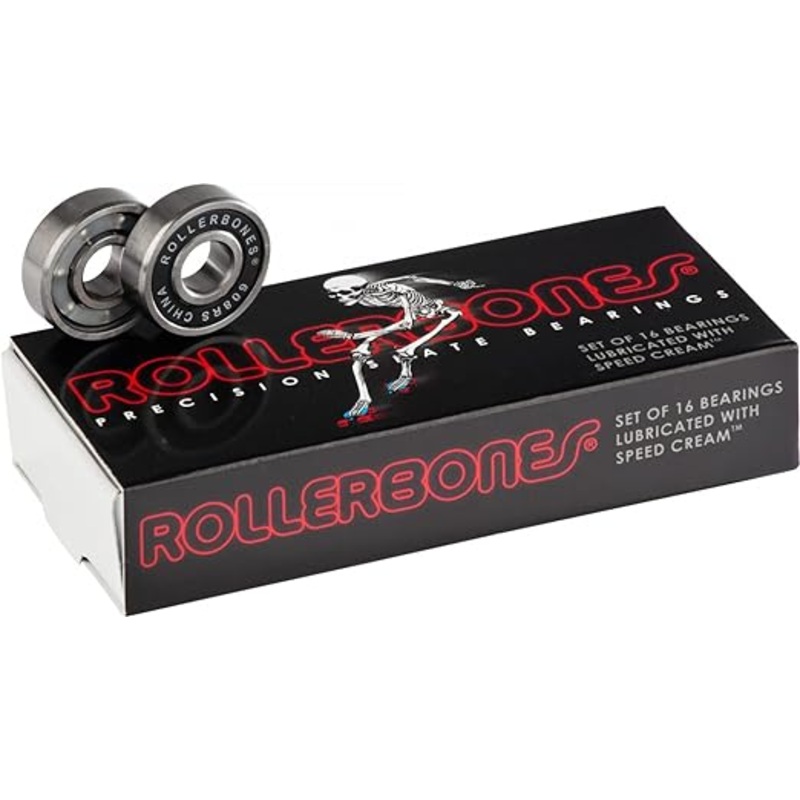 Rollerbones 8mm (Set of 16) Rollerskate Bearings
