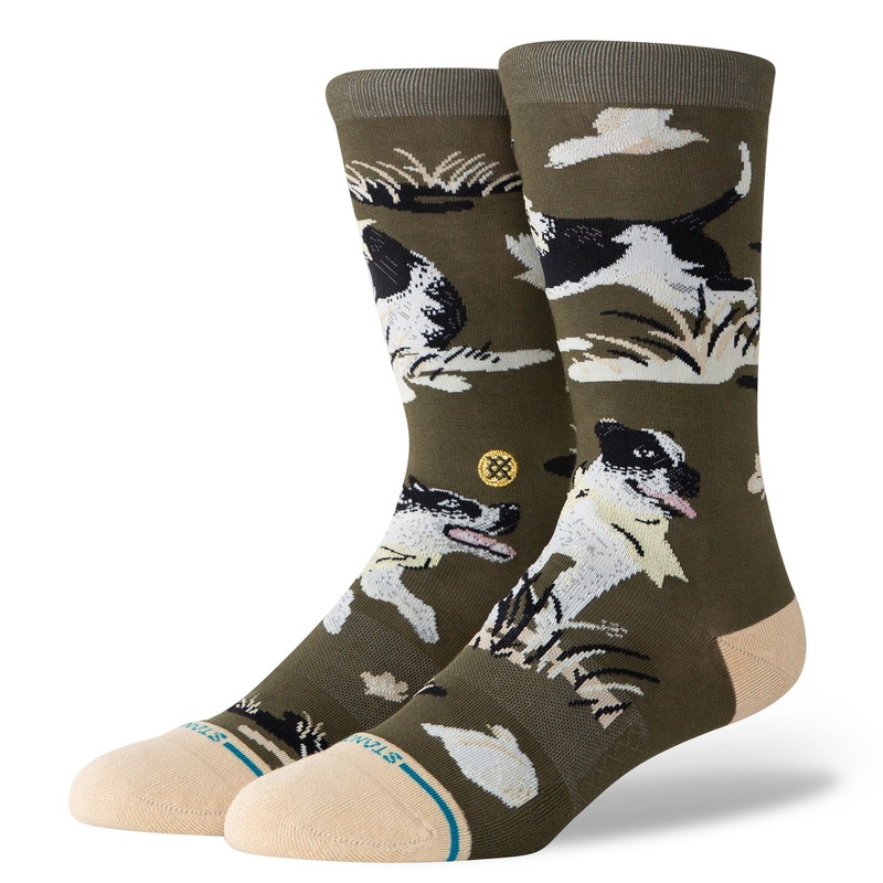 STANCE SOCKS ISHOD DARK GREEN MEDIUM