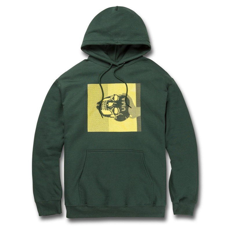 UMA SWEATER DEAD HEAD DARK GREEN MED