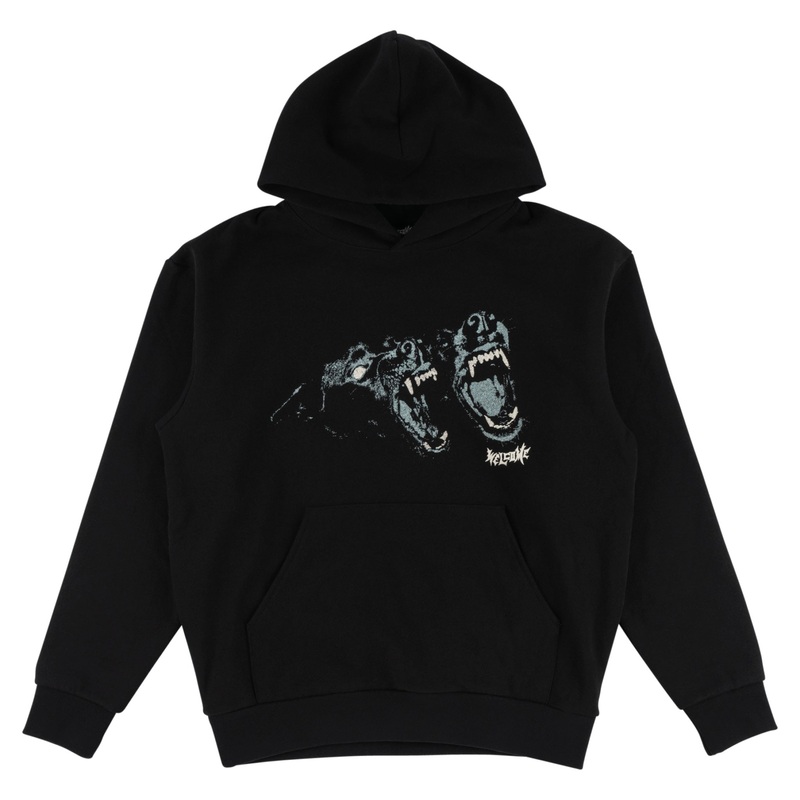 Woof Printed Hoodie Small