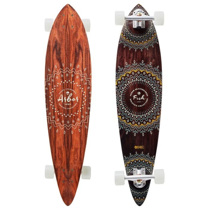 Arbor Fish Solstice B4BC 37 Complete Longboard – 8.375″