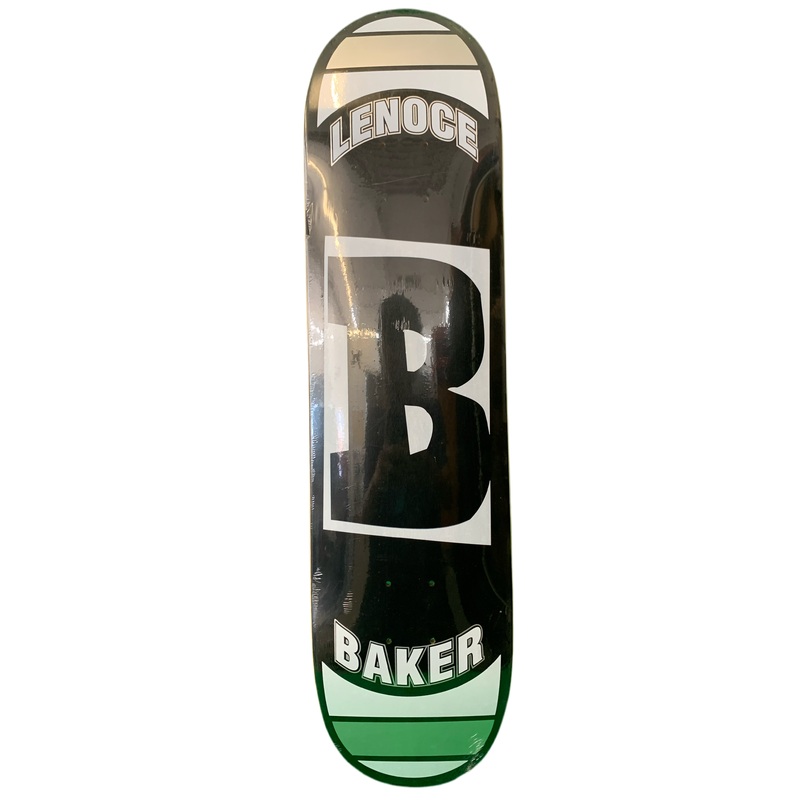 Baker Jeff Lenoce B Stamp Black/Grey 7.8″ Classic Skateboard Deck