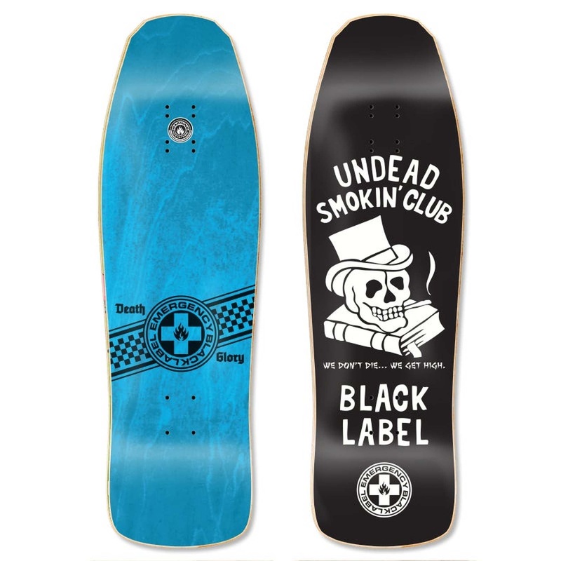 BLACK LABEL UNDEAD SMOKING CLUB BLACK (9.5″ X 31.5″) 9.5″