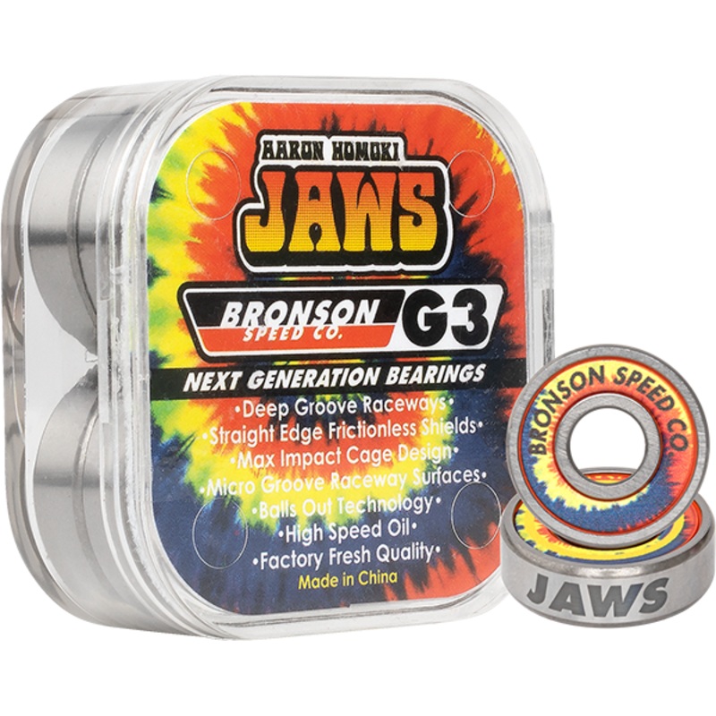 BRONSON G3 AARON HOMOKI JAWS BEARINGS SINGLE SET