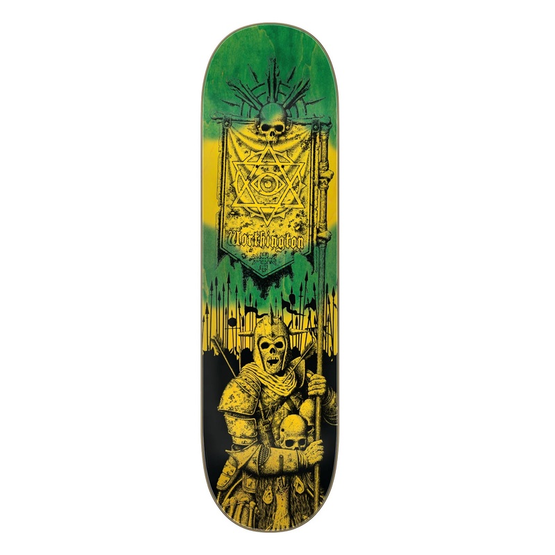 Creature Worthington Messenger VX Skateboard Deck – 8.6