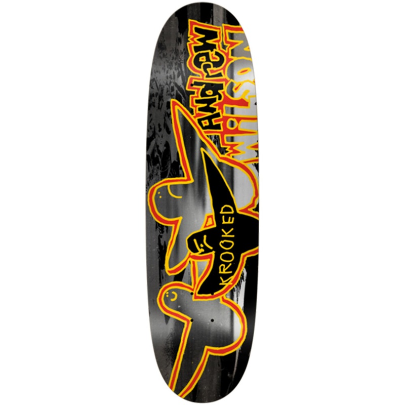 KROOKED DECK AARON WILSON WEGG (9.1″) 9.1″