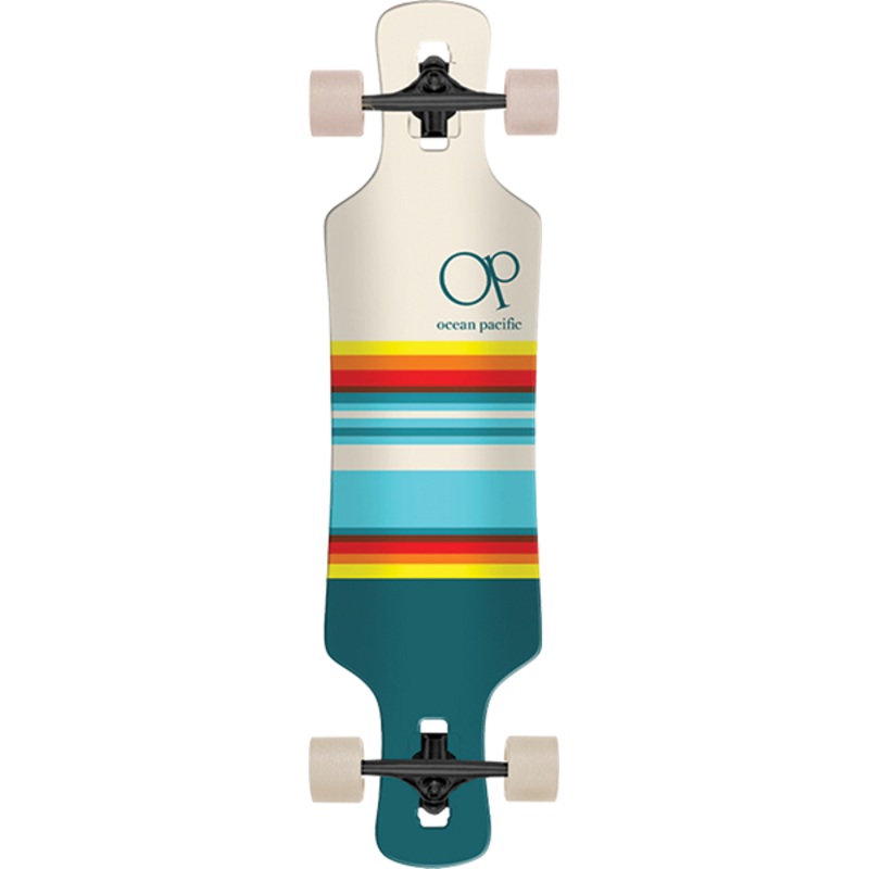 OP SWELL DT COMPLETE- OFF WHT/TEAL 9.0″x36.0″