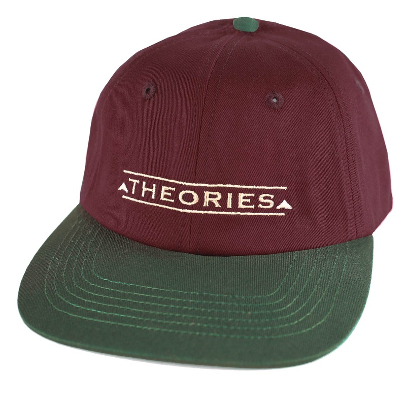 Theories Palmer Snapback Hat Burgundy