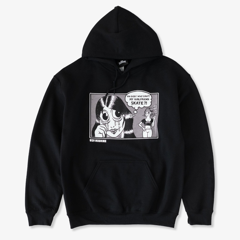 Toy Machine Girlfriend Hoodie (Black) SMALL