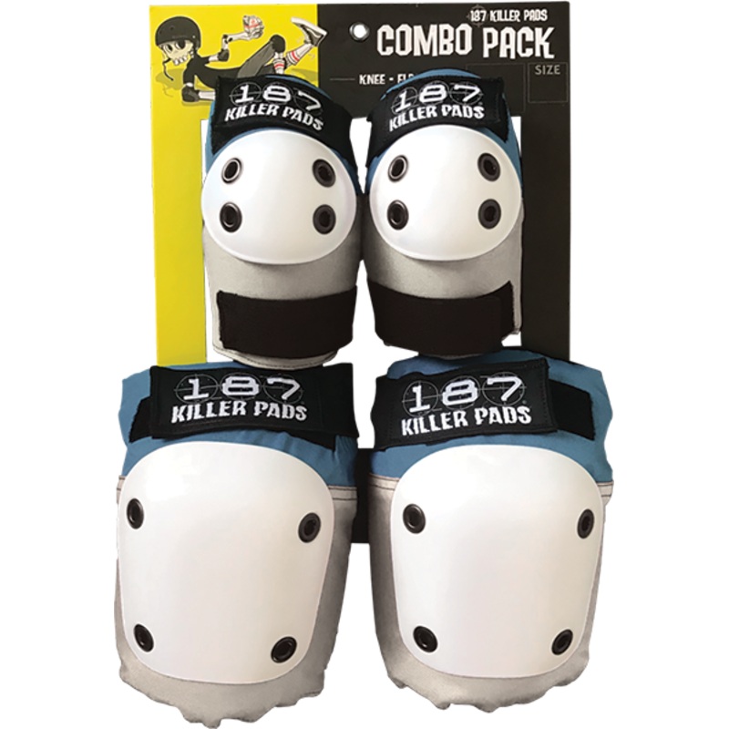 187 COMBO PACK KNEE/ELBOW PAD SET L/XL STONE/KHAKI