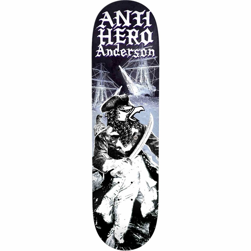 ANTIHERO DECK BRIAN ANDERSON WILD UNKNOWN ROUND 2 (8.5″) 8.5″