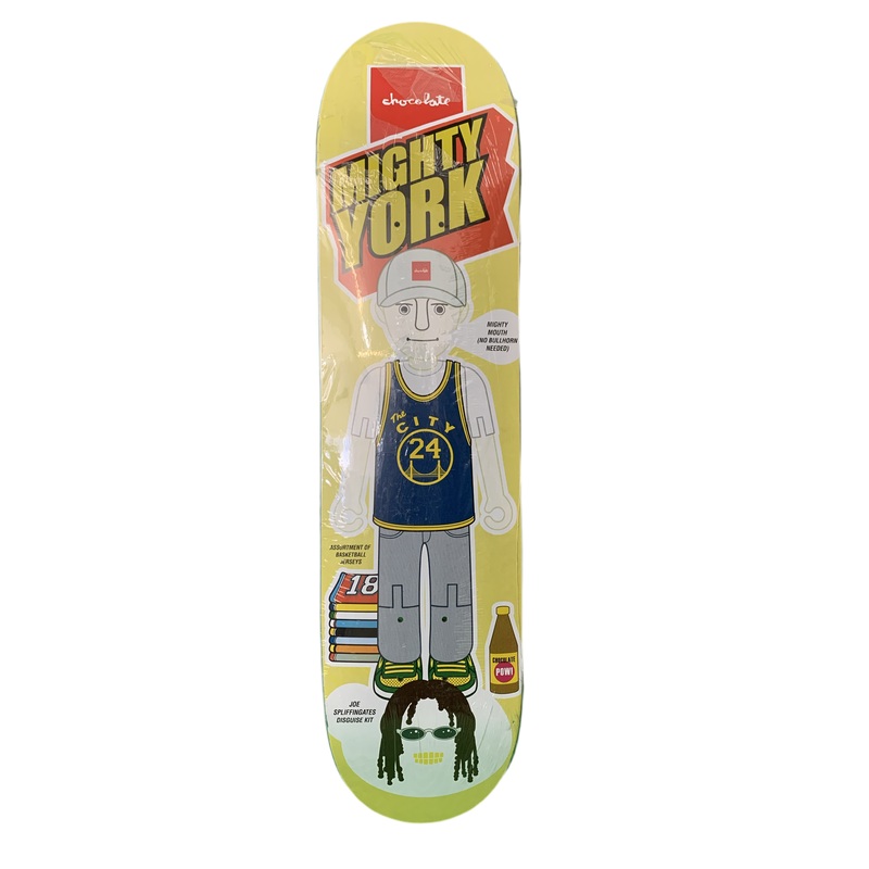 Chocolate Mike York Mighty York Team of the Year 7.6″ Classic Skateboard Deck