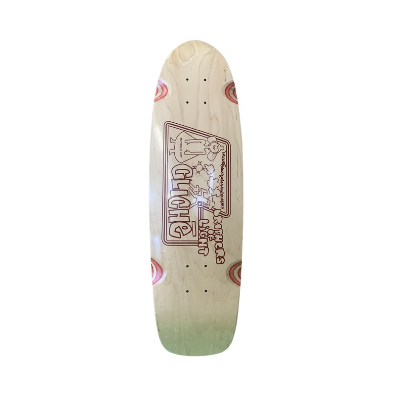 Cliche x Mark Gonzalez Brothers of Light 8.75″ Shaped Classic Skateboard Deck