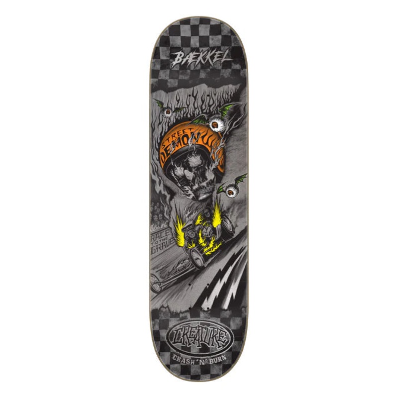 Creature Baekkel Crash and Burn Pro 8.6″ Skateboard Deck
