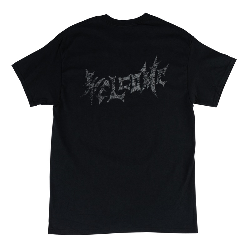 Distress Vamp Tee Small