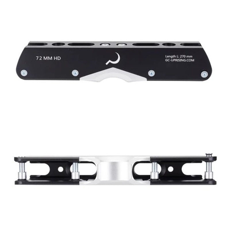 Ground Control HD2 H-Block Aluminum Frames 72mm – Black 261mm