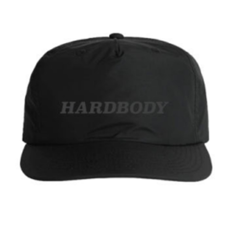 Hardbody Classic Logo Snapback Cap – Black/Black
