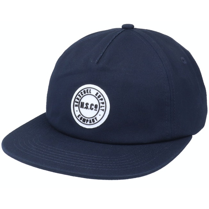 HERSCHEL STRAP BACK SCOUT FELT NAVY