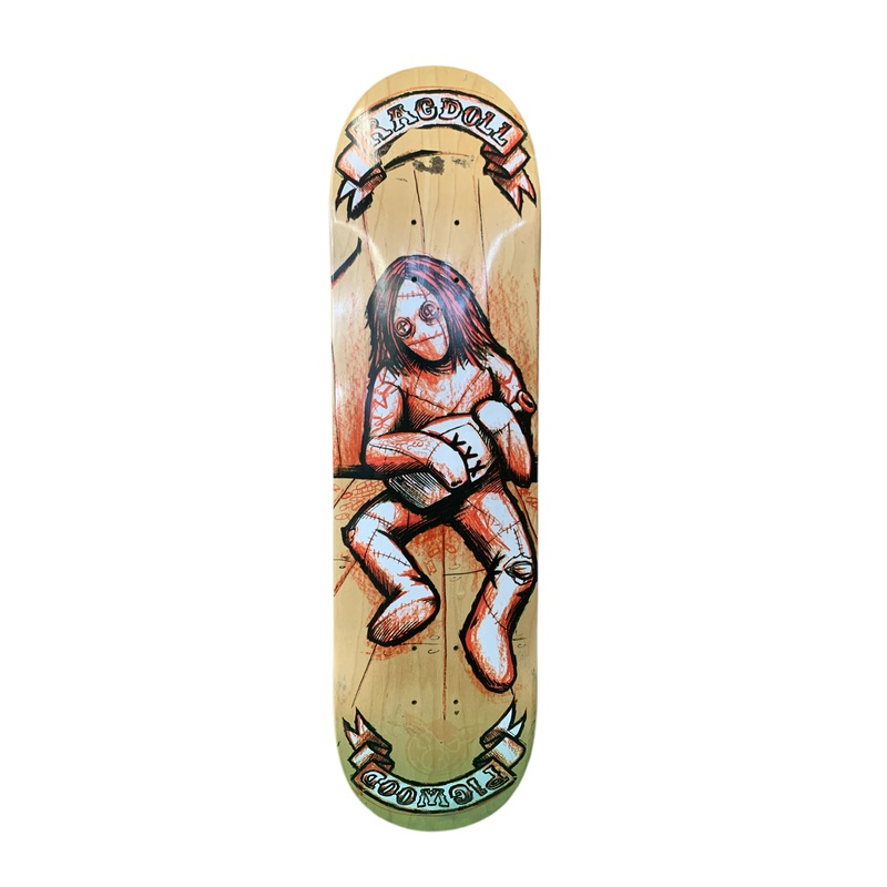 Pig Wood Ragdoll Puppet 8.25″ Classic Skateboard Deck