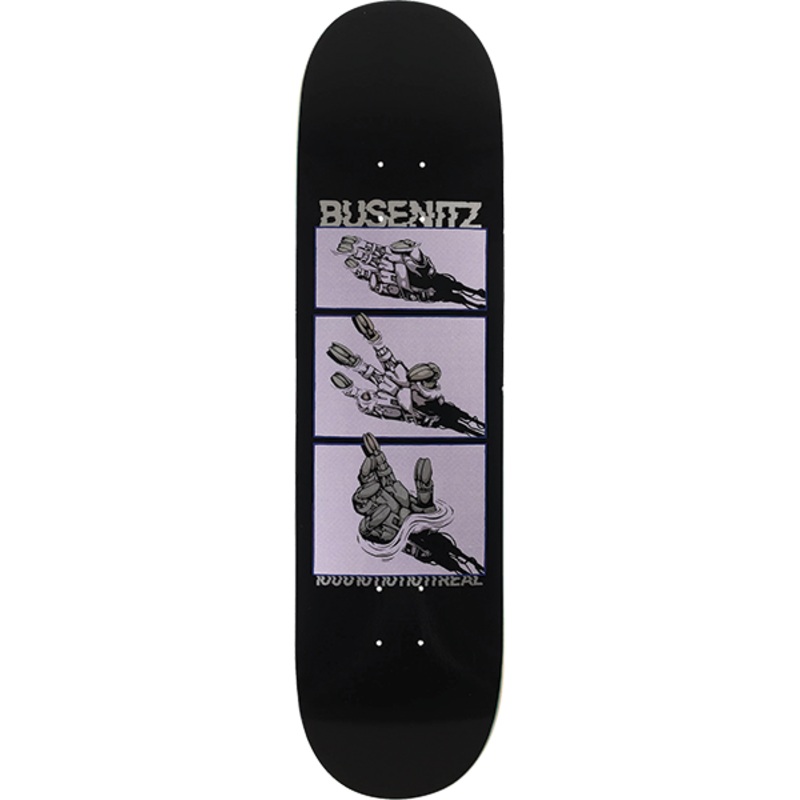 REAL BUSENITZ FOURTH WALL DECK BK/SIL FOIL ER 8.25″